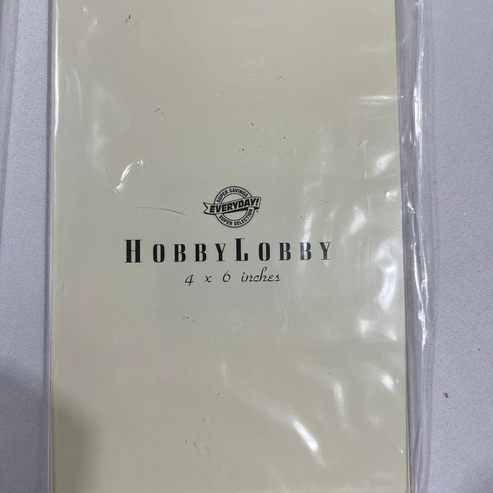 Hobby Lobby Magnet Frame Set 6 Pack 4x6 Clear Acrylic Magnetic Photo Holders